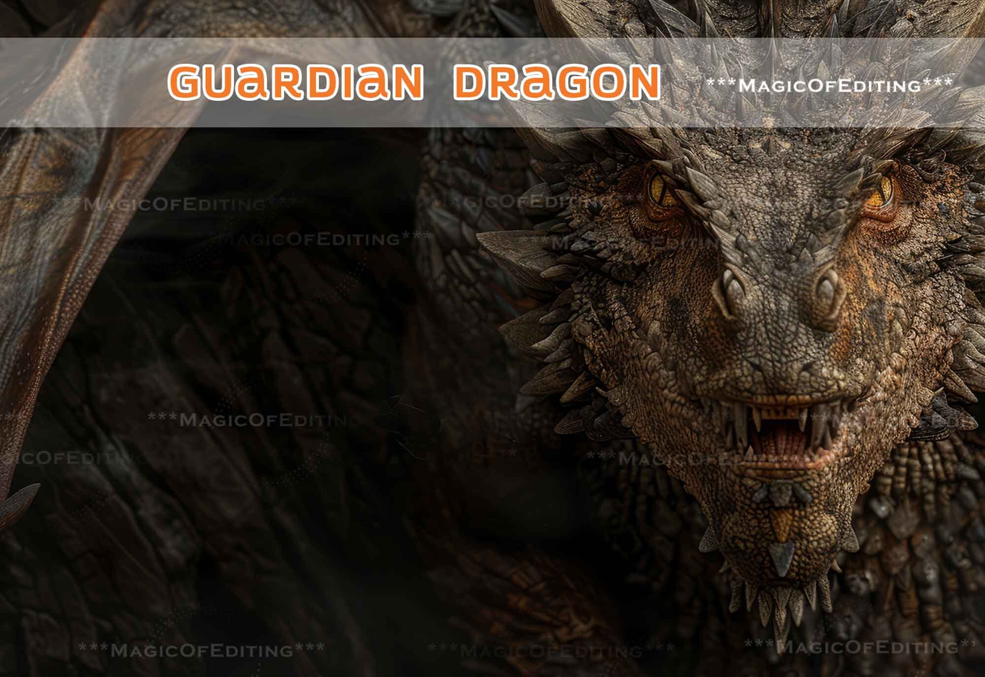 Guardan Background Dragon Guardian Digital Background: Majestic Castle Composite (JPEG) - Etsy