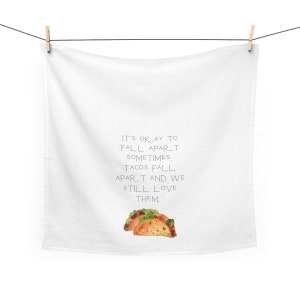 Tacos Fall Part Tea Towel