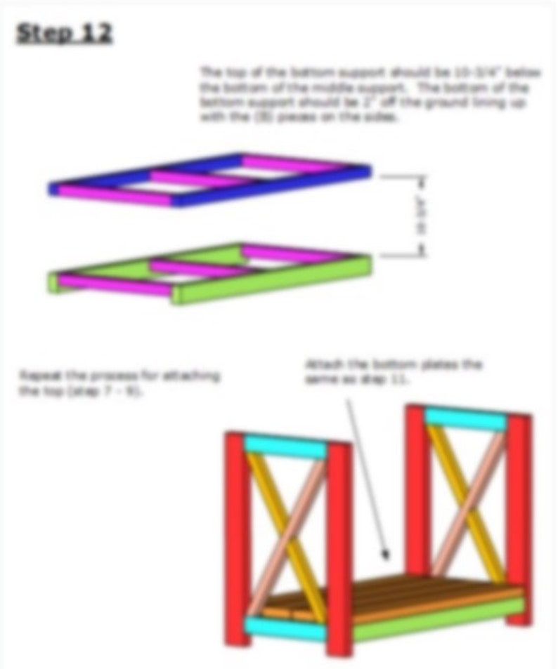Baby Changing Table Nursery Furniture Woodworking Plans DIY Etsy