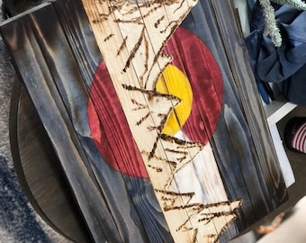 Colorado Mountain Flag