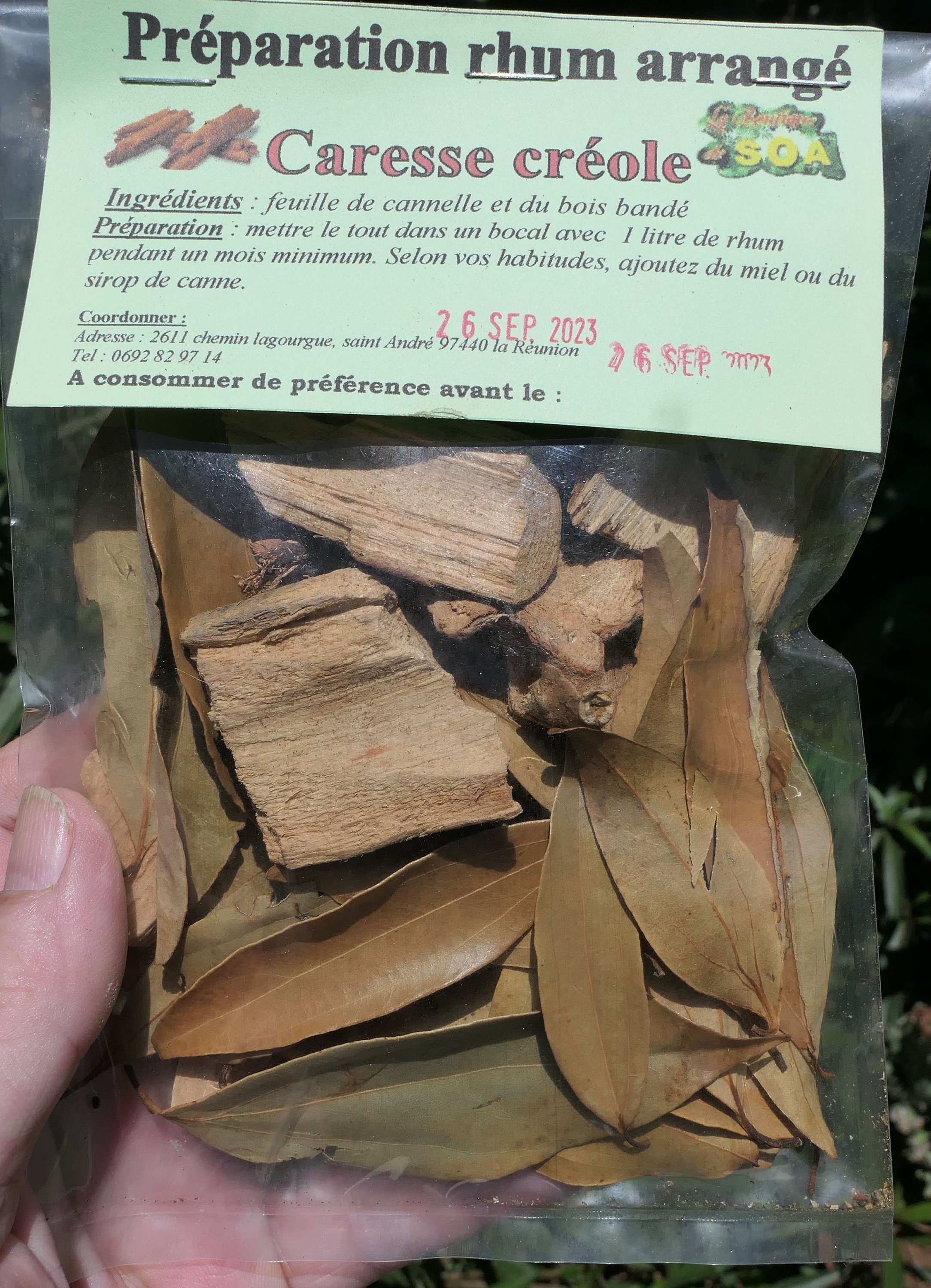 Bois Bandé 100g Dried Bark From Madagascar for Arranged Rum or