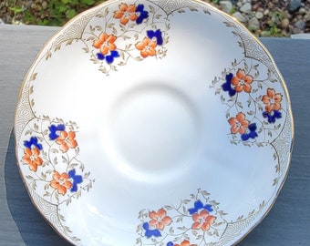 Vintage Saucer w/Flower Designs