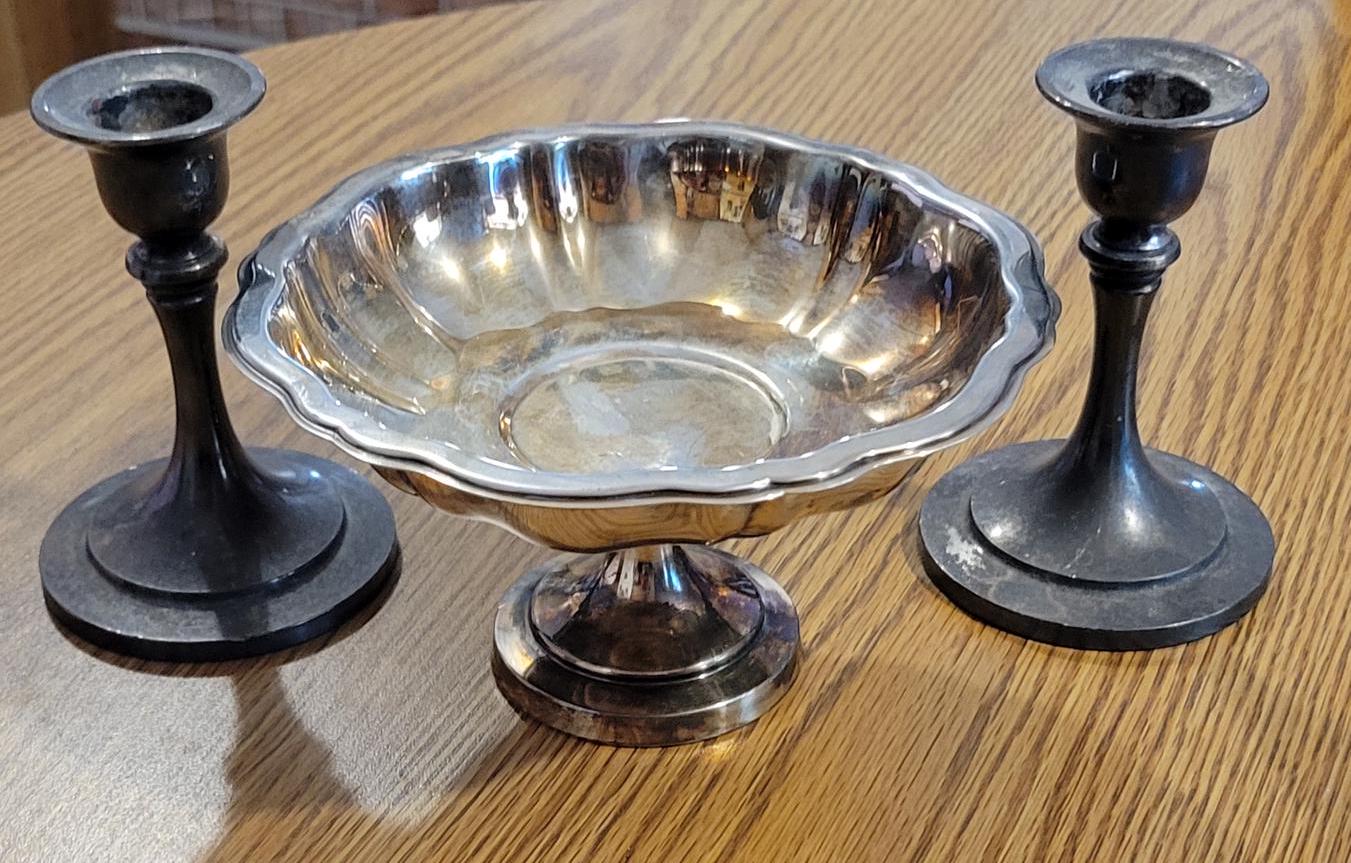 Oneida Candlesticks - Etsy