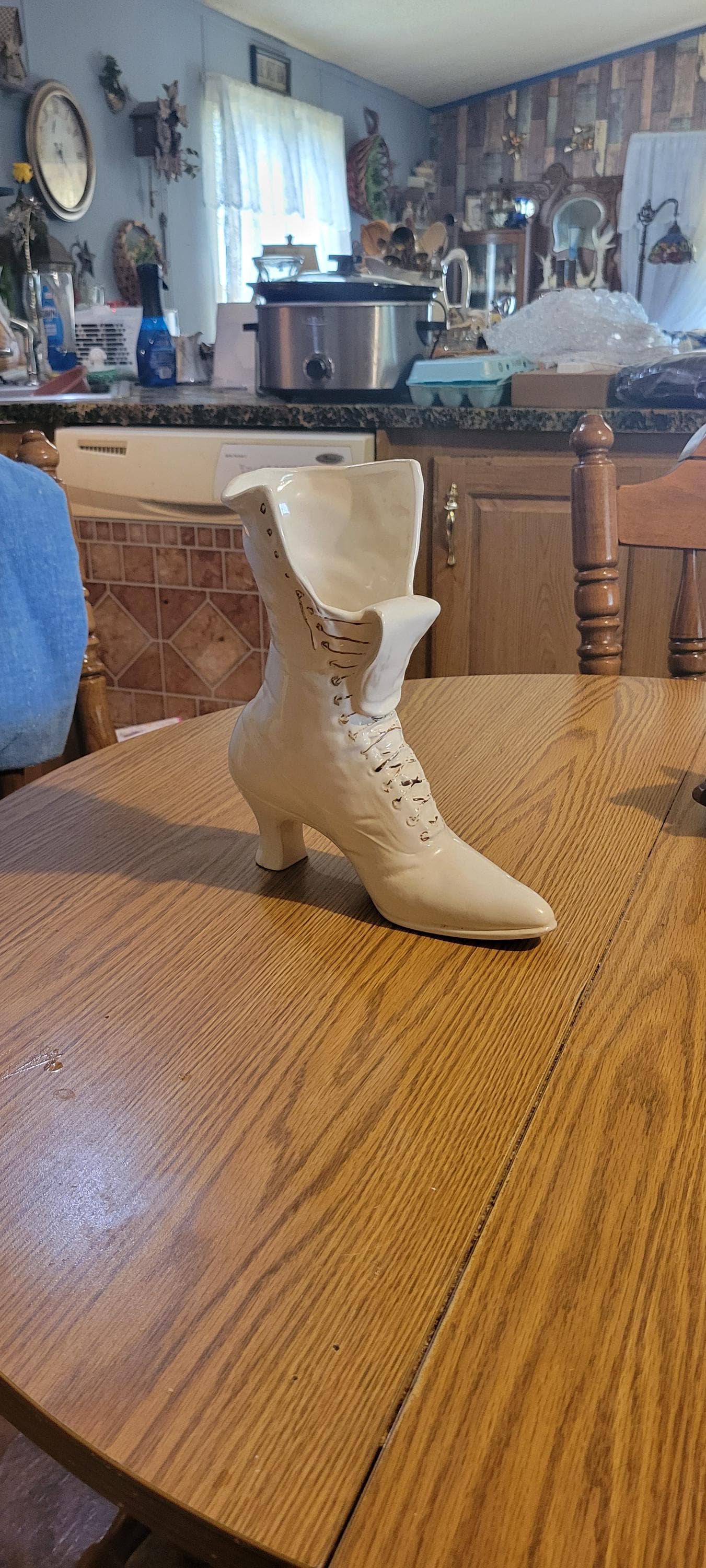 Victorian Boot Vase - Etsy