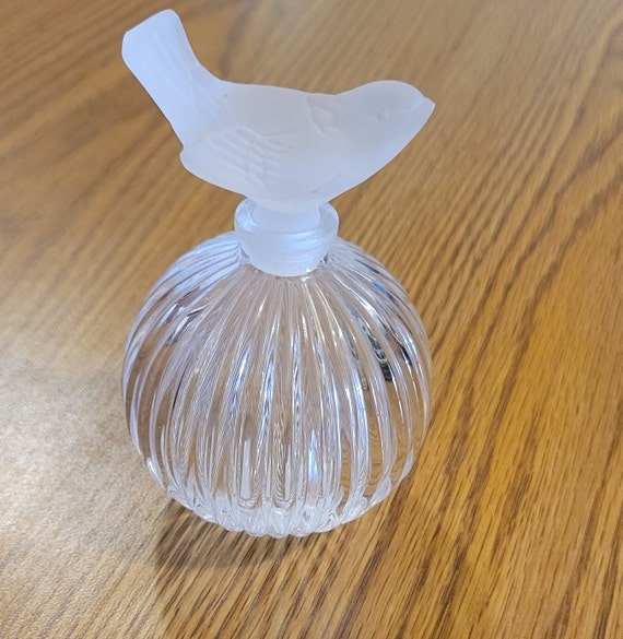 Vintage Sasaki Perfume Bottle/ Lead Crystal