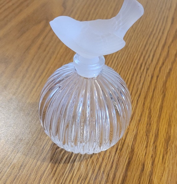 Vintage Sasaki Perfume Bottle/ Lead Crystal View 2