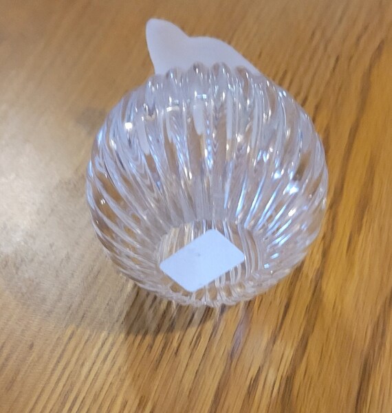 Vintage Sasaki Perfume Bottle/ Lead Crystal View 3