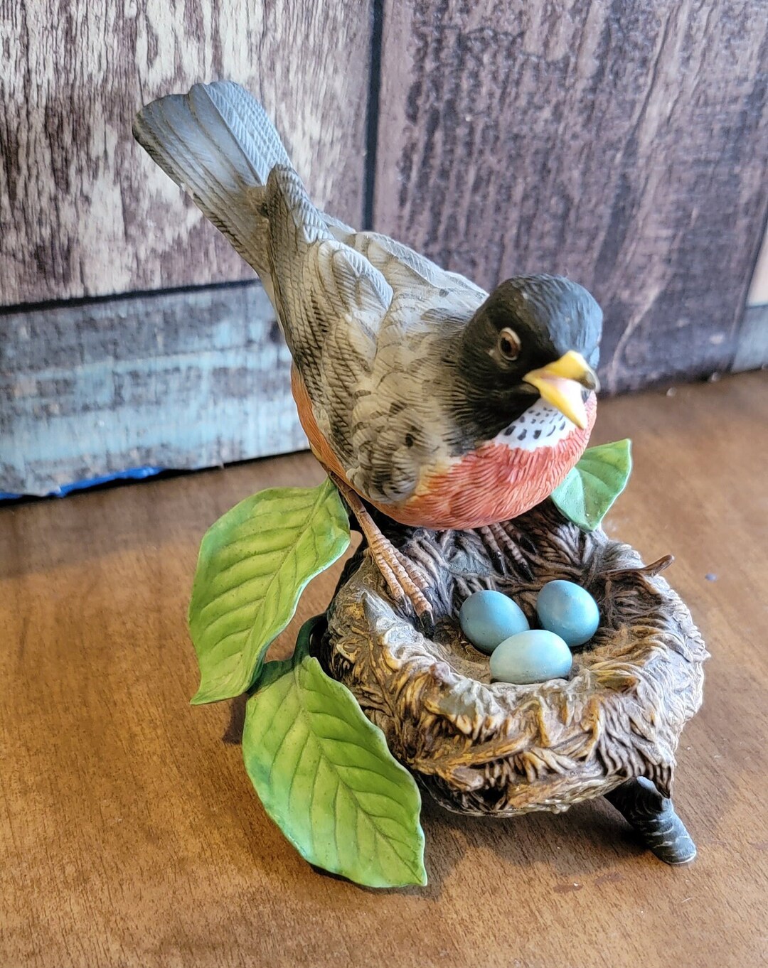 Vintage American Robin Figurine Lenox Etsy