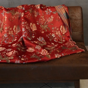 San Leucio Damask Fabric Printed Fabric, Italian Fabric, Printed Fabric, Digital printed Fabric, Fabric by the Meter, Upholstery Fabric