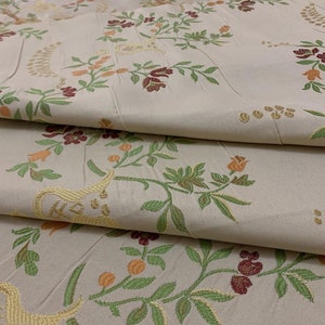 San Leucio Damask Fabric, Louis XIV style, Italian Fabric, Printed Fabric, Digital print Fabric, Fabric by the Meter, Upholstery Fabric