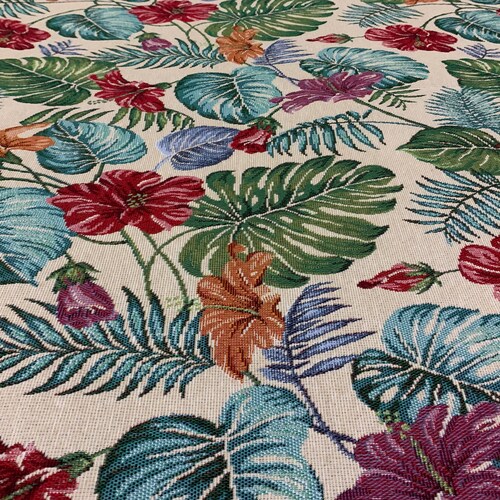 Nature Theme Gobelin fabric, Italian Fabric, Printed Fabric, Digital shops print Fabric, Fabric by the Meter, Upholstery Fabric, Tailoring Fabric