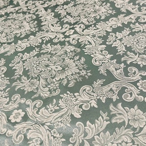 San Leucio Damask Fabric, Louis XIV style, Italian Fabric, Printed Fabric, Digital print Fabric, Fabric by the Meter, Upholstery Fabric