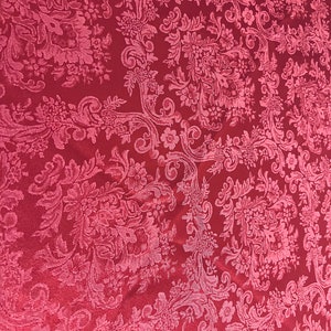 San Leucio Damask Fabric, Louis XIV style, Italian Fabric, Printed Fabric, Digital print Fabric, Fabric by the Meter, Upholstery Fabric