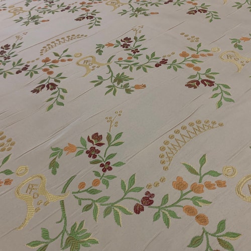 San Leucio Damask Fabric, Louis XIV style, Italian Fabric, Printed Fabric, Digital print Fabric, Fabric by the Meter, Upholstery shops Fabric