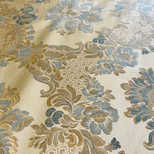 San Leucio Damask Fabric, Italian Fabric, Fabric by the Meter, Upholstery Fabric