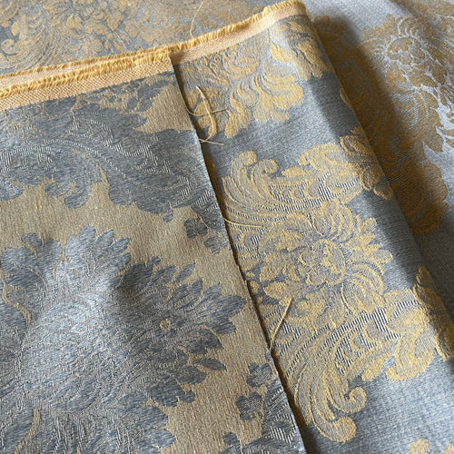 San Leucio Damask Fabric, Louis XIV style, Italian Fabric, Printed Fabric, Digital print Fabric, Fabric by the Meter, shops Upholstery Fabric