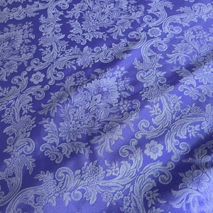San Leucio Damask Fabric, Louis XIV style, Italian Fabric, Printed Fabric, Digital print Fabric, Fabric by the Meter, Upholstery Fabric