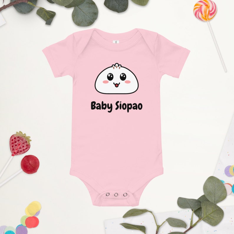 Baby Siopao, Filipino Baby Onepiece Bodysuit, Filipino Baby Clothes