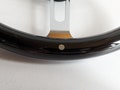 Steering wheel fits Land Rover Defender 90 110 custom rebuilded Wood 380mm Wooden Black Defender 36 spline product logo