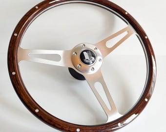 Steering Wheel Fits for TRIUMPH Used Custom Rebuilded Wood