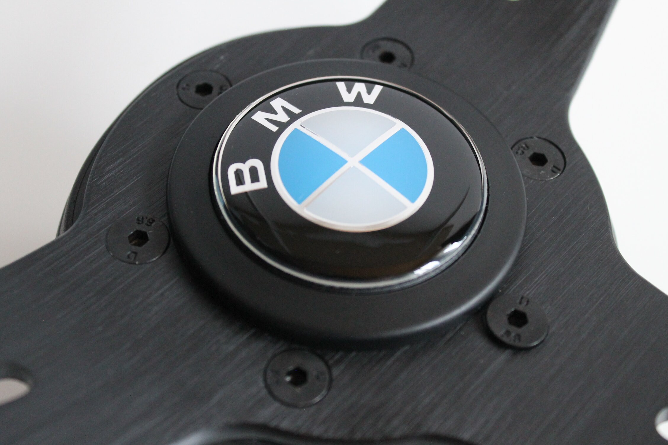 Volant Sport Cuir Alcantara Jaune Pour BMW E36 E38 E39 Z3 - Diamètre 350mm - Kit Complet Neuf