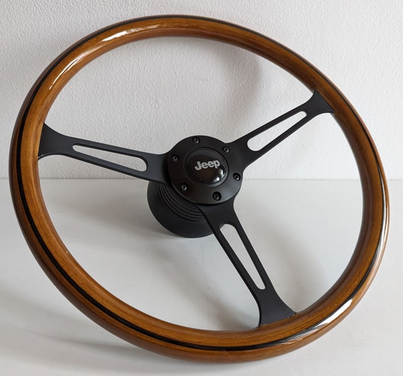 ストレート前軸八角形+中間パーツ＋木製後軸【Enjoyfreely】 カスタム Steering Wheel Used Custom Rebuld Wood Hand Rebuilded Fits for