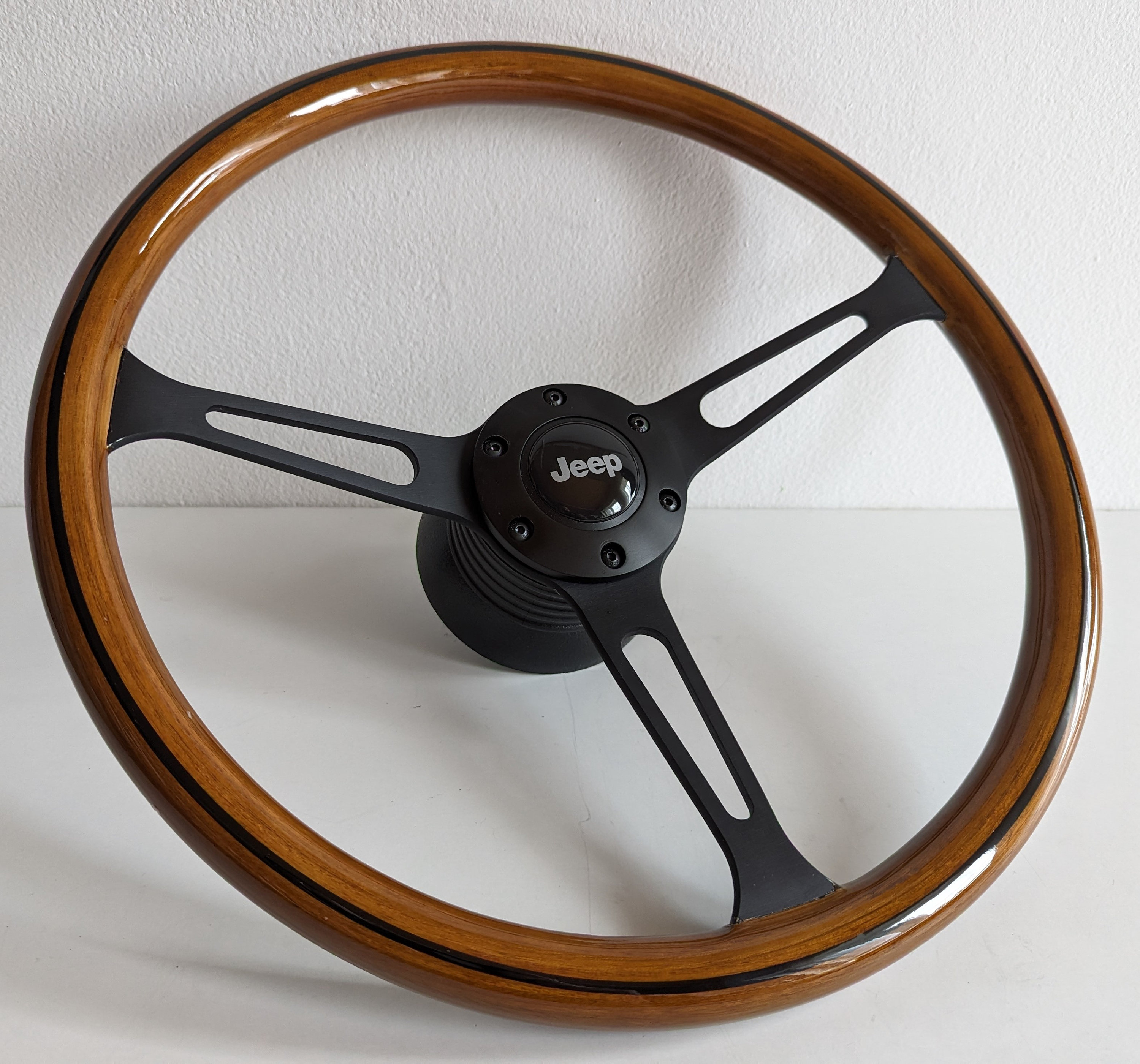 Steering Wheel Used Custom Rebuld Wood Hand Rebuilded Fits for