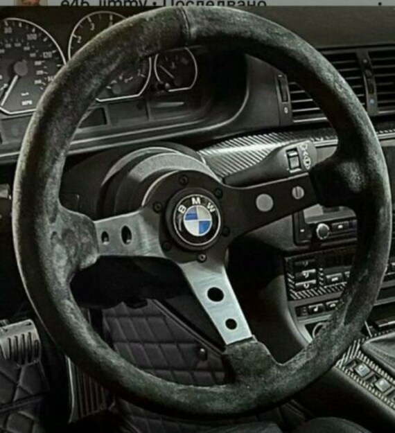 Volant en Cuir BMW pour E46 E39 Z3 M-LENKRAD Avec Alcantara Et