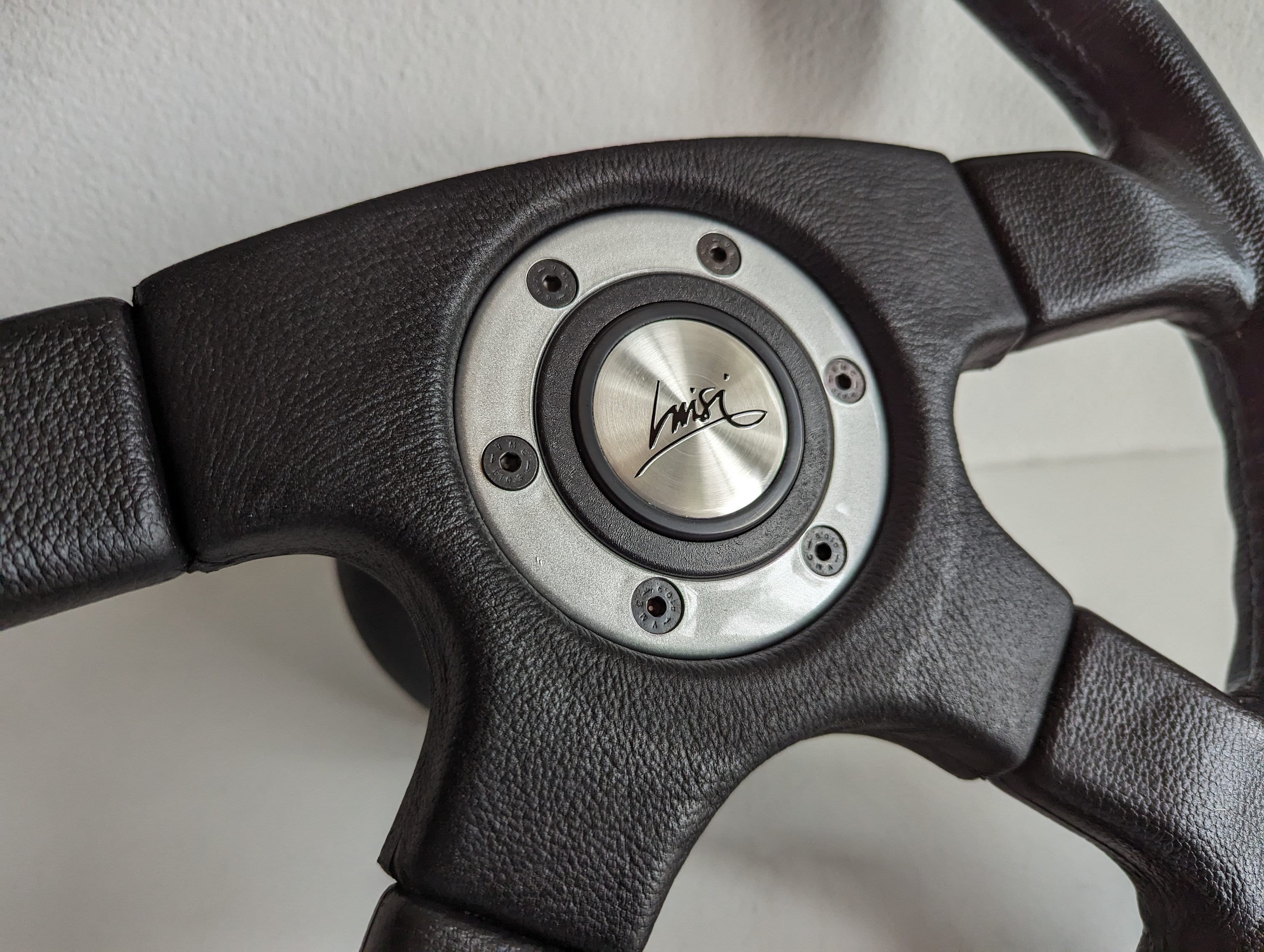 Steering Wheel Leather Craftmanship Handmade in Italy OEM LUISI