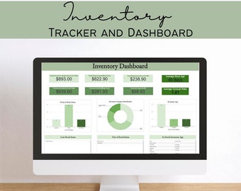 Inventory Tracker and Dashboard - Sage | Inventory Log | Small Business Google Sheets | Stock Management | Business Inventory Reporting