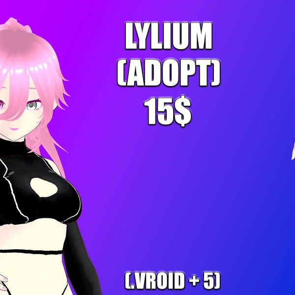 3D Vtuber Model / Vroid Model / Lylium