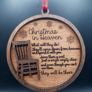 Christmas in Heaven Ornament