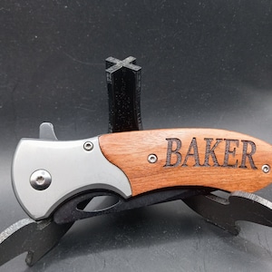 Engraved Pocket Knife