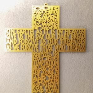 Lord&#39;s Prayer Cross