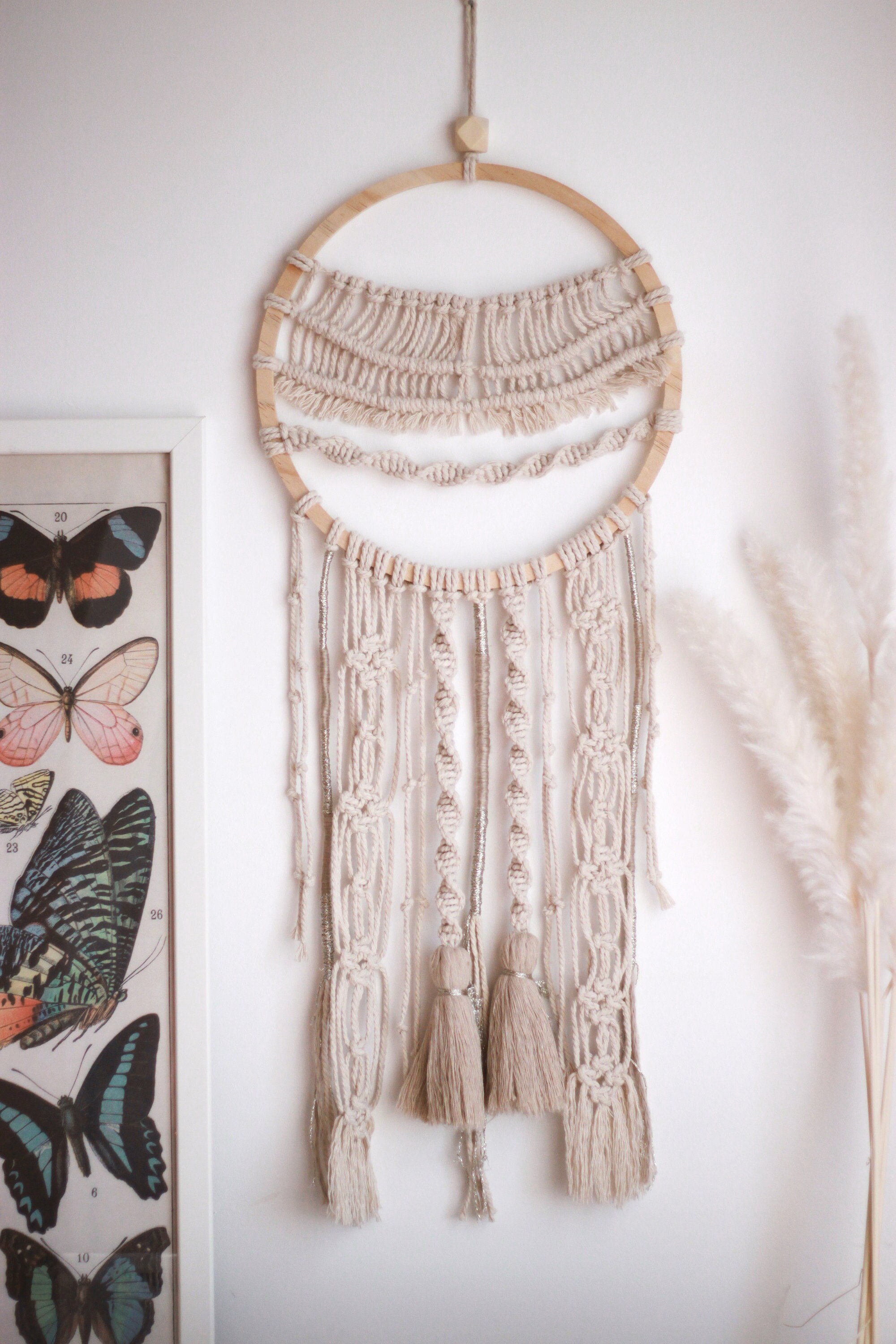 Attrape Rêve en Macramé