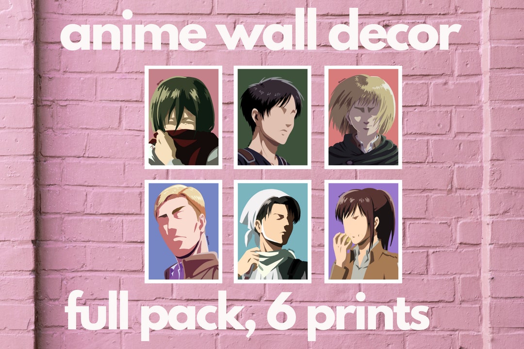 AOT // Wall Decor PACK Etsy