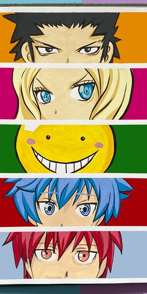 Poster Anime Assassination Classroom - 30 X 42 Cm - Papier Enduit Qualité Supérieure - Décoration Murale Bureau, Chambre