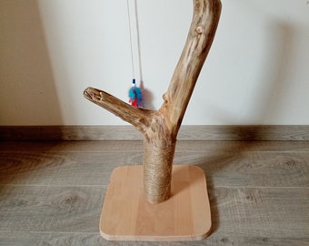 Arbre A Chat Bois Etsy France
