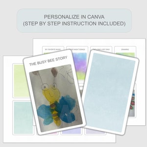 MYO Yoto Card Template - Personalize in Canva - personalized yoto cards - printable labels play credit card - canva instructions - digital