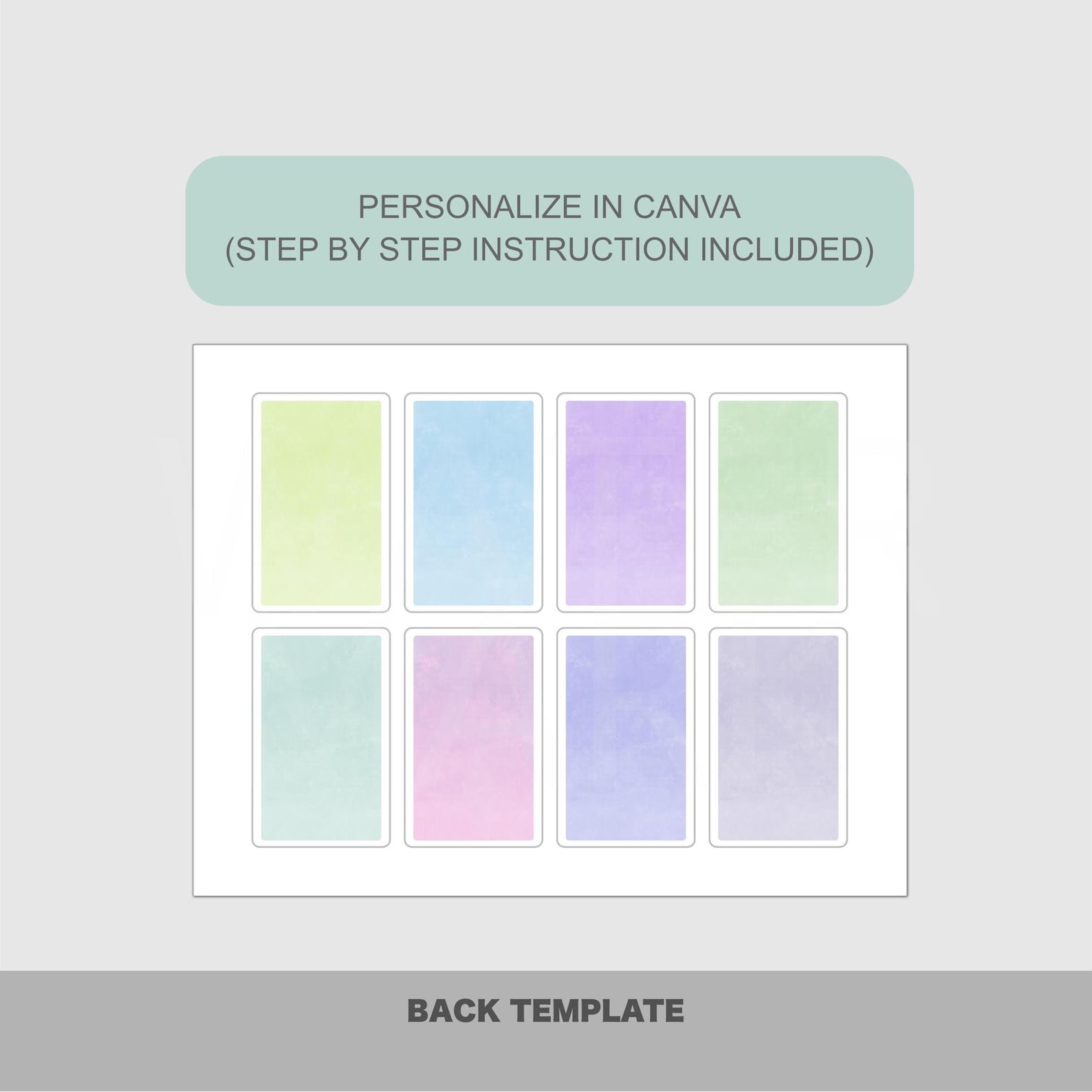 Yoto Card Template MYO Personalize in Canva With Instructions