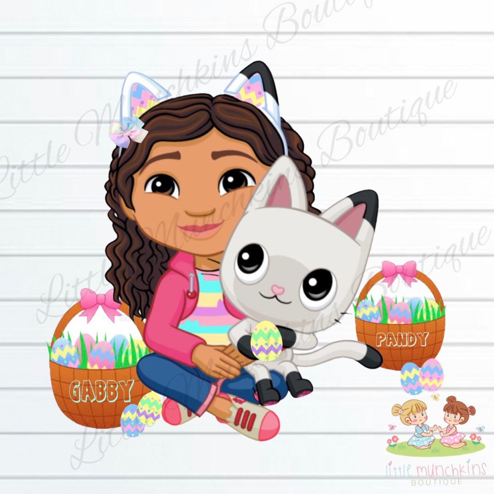 Gabby's Dollhouse Easter//easter Basket//gabby Etsy