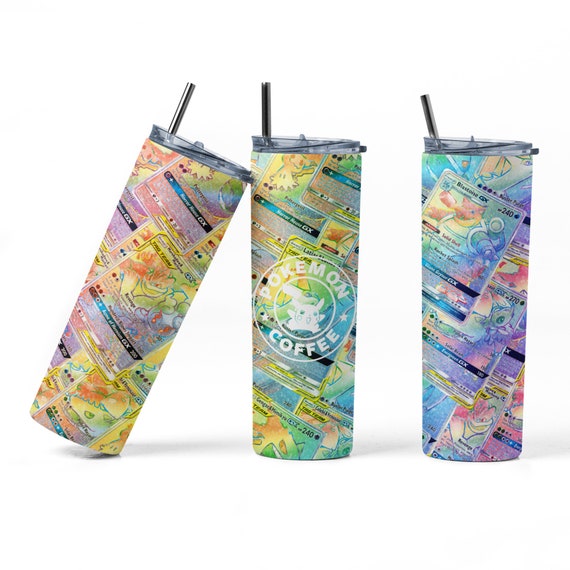 20OZ Straight Tumbler Design Pokemon Card Game - Etsy