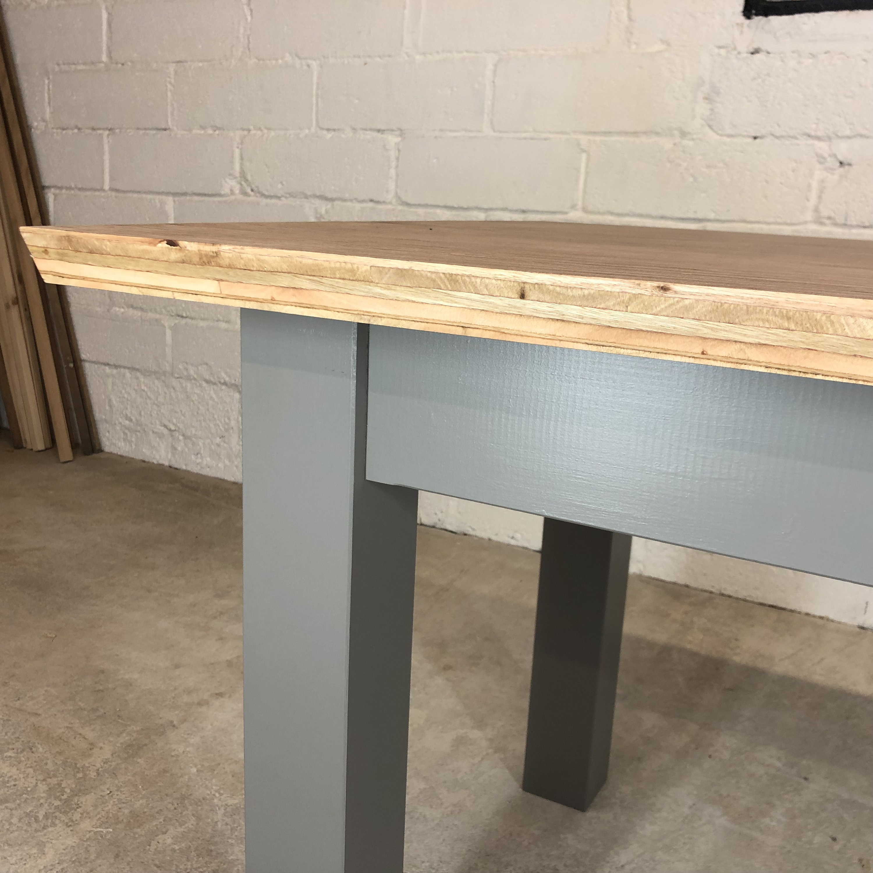 End Grain Plywood Dining Table 5ft 150cm Etsy UK