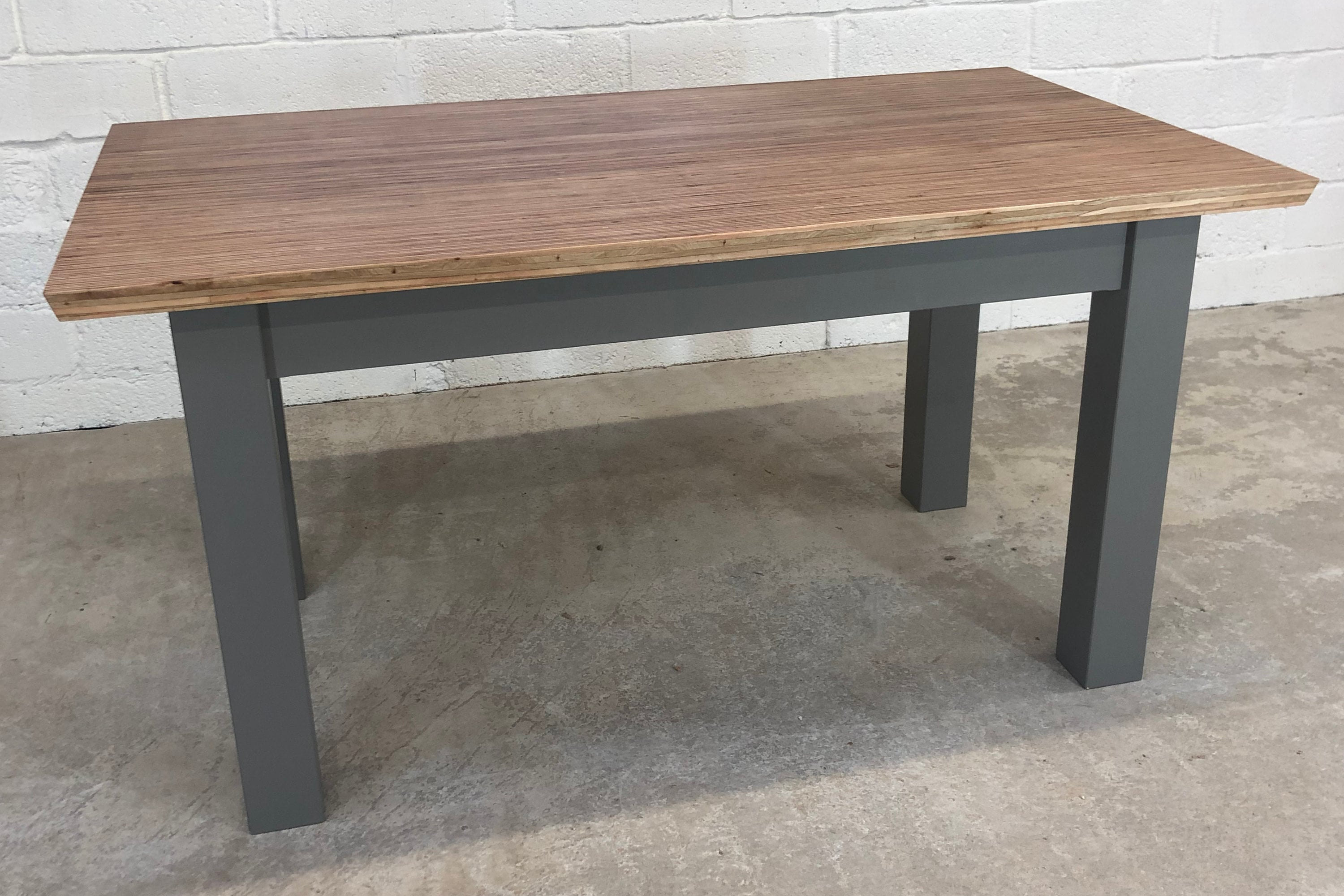 End Grain Plywood Dining Table 5ft 150cm Etsy UK
