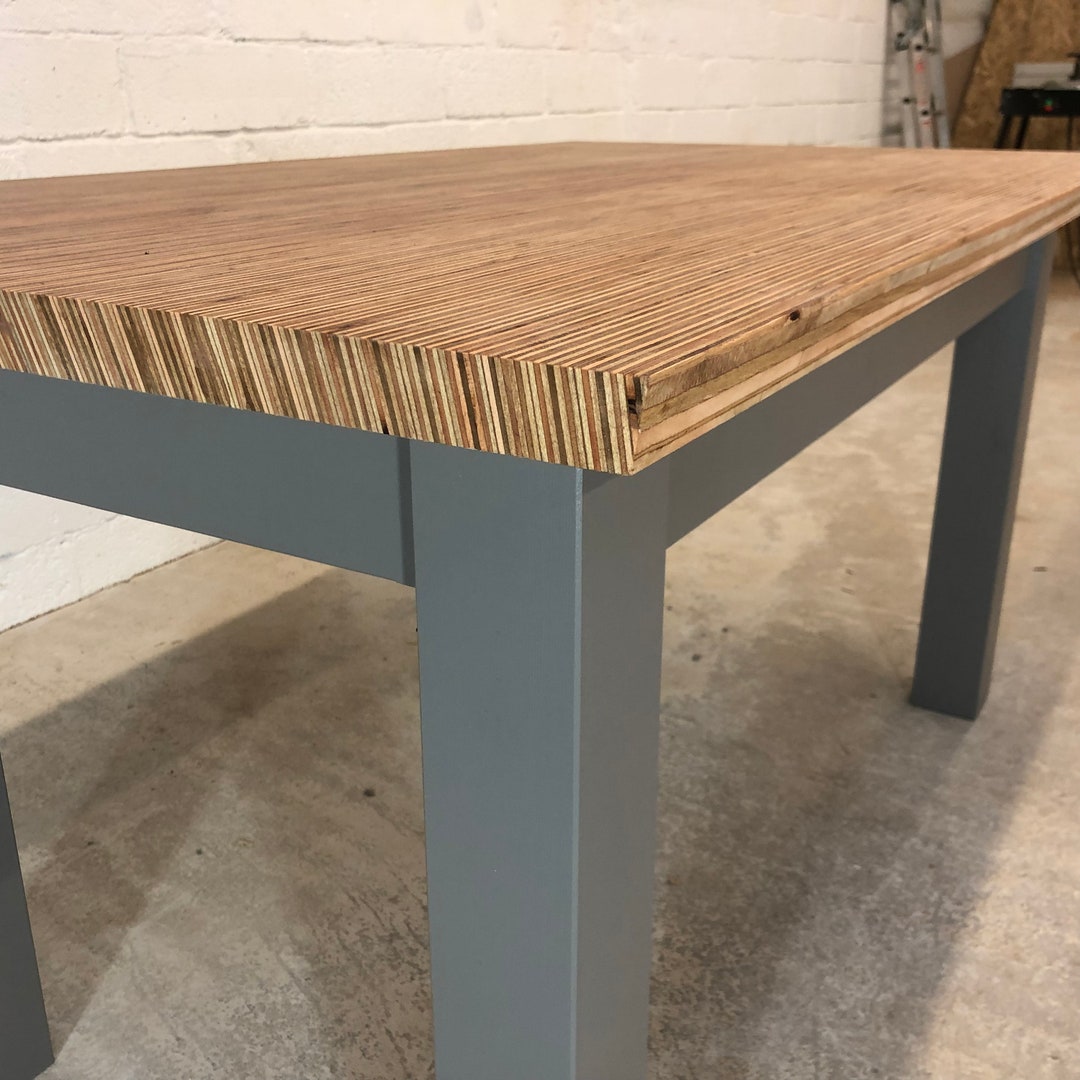 End Grain Plywood Dining Table 5ft 150cm Etsy UK