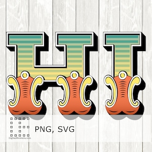 Script, Instant download, Handgeschreven, Lettertype, Vintage, Digitaal, Bruiloft, Kalligrafie, Uitnodigen, DIY, Carnaval, Clip Art, Cricut, Circus, Sierlijk