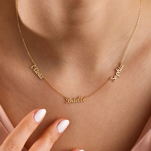 NAME NECKLACE Custom Children 