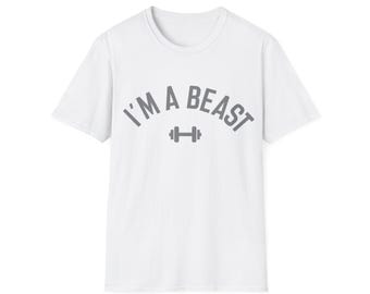 Soy una bestia - Camiseta de entrenamiento en el gimnasio