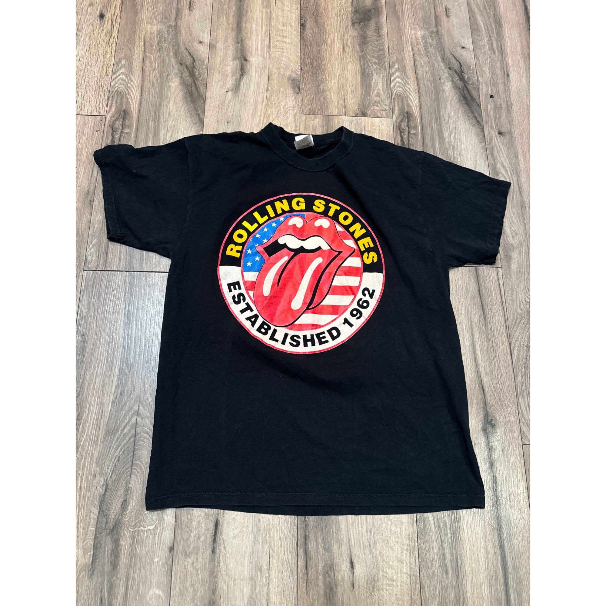 Rolling Stones Established 1962 Tee Fruit of the Loom Heavy Cotton