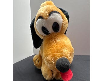 ヴィンテージ ディズニー プルート ぬいぐるみ 犬 8インチ 柔らかい